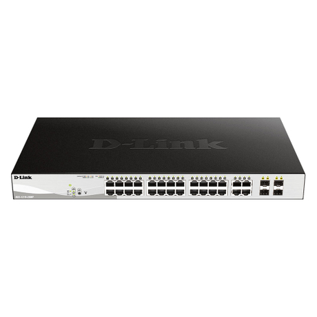 DGS‑1210‑28MP 28-Port Gigabit PoE Switch